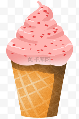 草莓冰淇淋图片_草莓冰淇淋 