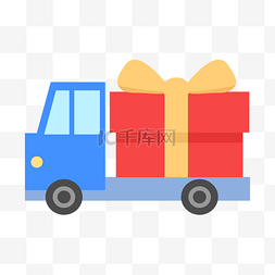 蝴蝶结蓝色礼盒图片_买买买礼盒和汽车