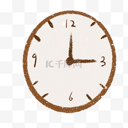 钟表旋转图片_灰色圆弧时间钟表元素