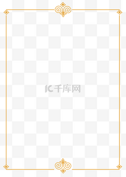 矢量中国框图片_水墨规则中国风古典方形边框