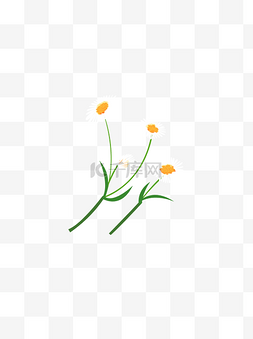 花朵手绘花朵图片图片_手绘花卉植物小清新风格插画元素