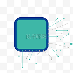 电子商务科技线条图片_科技线条科技风电子商务边框