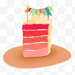 马卡龙千层蛋糕