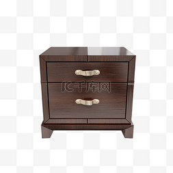 木制床头柜图片_家居家具实木床头柜