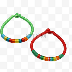 中国风绳子图片_圆形的五彩绳小产品