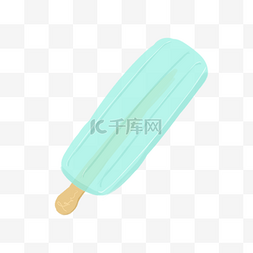 清凉冰棍图片_夏季蓝色雪糕设计图