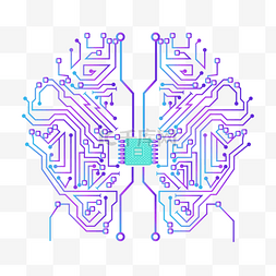 科技最强大脑插画