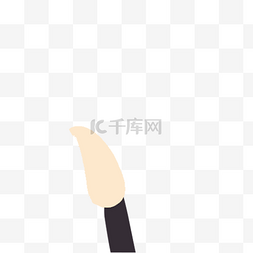 卡通绘画的毛笔免抠图