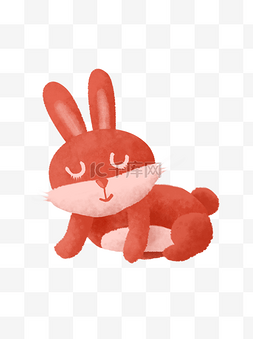 玩具小兔子图片_胖胖兔子玩偶