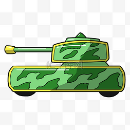 绿色军事坦克