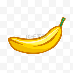 墙上香蕉图片_卡通香蕉PNG下载