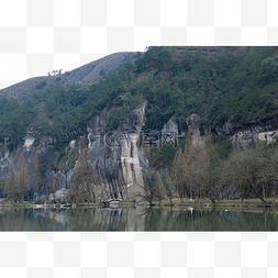 森林风景自然图片_风景秀丽险峻的山峰