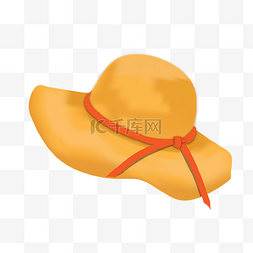 元素帽子图片_适量面孔卡通黄色帽子
