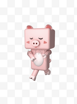 2019生肖猪猪粉