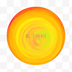 旋转球图片_抽象太阳线条艺术旋转球