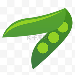 绿色的豆子 