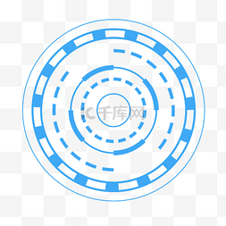 科技感线条圆形图形形状大数据背