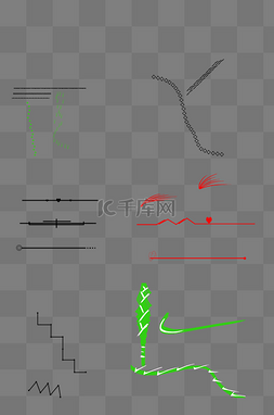 线条装饰图案创意线合集