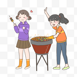 bbq烧烤图片_春季野餐烧烤PNG