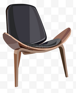 黑色座椅图片_家具真皮实木座椅