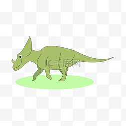 动画动物动画图片_矢量手绘卡通恐龙