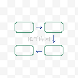 线流程图片_支付流程矢量图