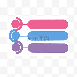 干细胞分化图图片_半圆形彩色分类图标