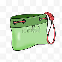 钱包包包图片_绿色的女士手拿包