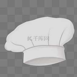 白色厨师帽子 