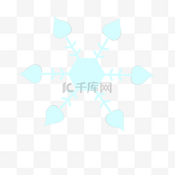 小雪花图案图片_雪花装饰图案小雪叶