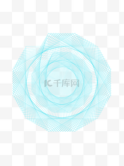 科技感线条渐变不规则图形设计元