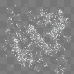 定位标识透明图片_透明泡泡气泡元素