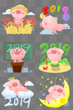猪年金猪新年