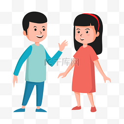 卡通女孩q版图片_卡通可爱Q版小孩子免扣素材