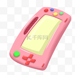 粉色游戏机图片_粉色游戏机 