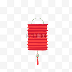 红色折叠灯笼