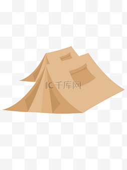 帐篷矢量图可商用元素