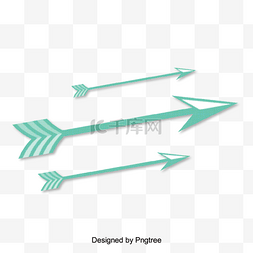 弓箭的图片_绿色弓箭设计材料