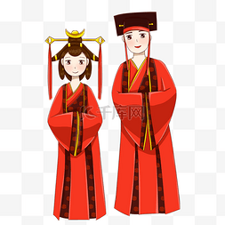 汉代士大夫图片_中式婚礼汉代婚礼礼服