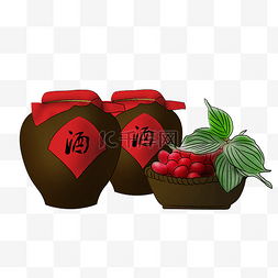 红色重阳节图片_重阳节之重阳茱萸酒
