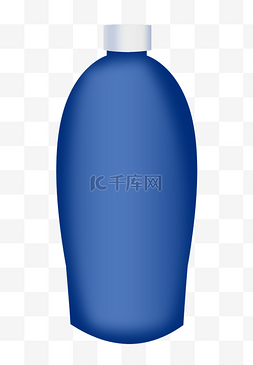 蓝色大瓶子图片_蓝色的瓶子装饰