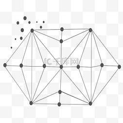 名片商务底纹图片_点线几何图形元素