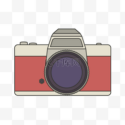 复古卡通相机图片_相机图案相机造型