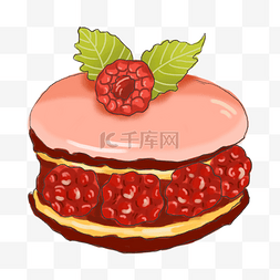 味蛋糕图片_美味水果味蛋糕