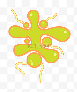 黄色细菌图片_黄色病毒 