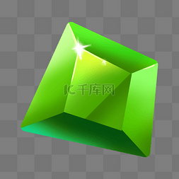 绿色水晶宝石 