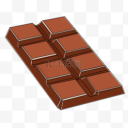 德芙巧克力图片_手绘爱情巧克力插画