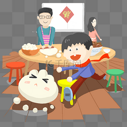 新年饺子春节