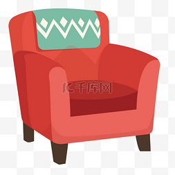 家具装饰图片_卡通沙发造型元素