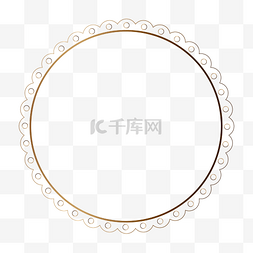 古典圆形边框花纹图片_现代中国风古典花纹镂空圆形边框